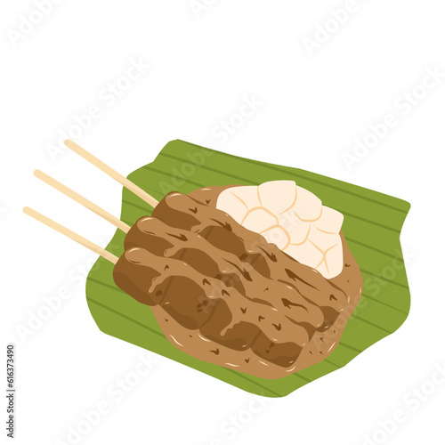 Satay Illustration Vector