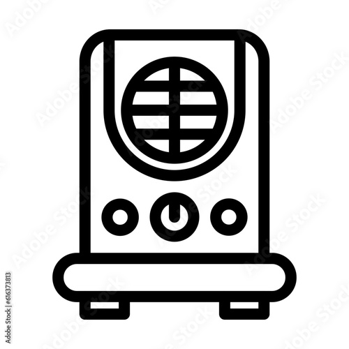 Air Cooler Icon Design