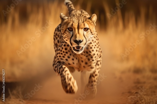Graceful Cheetah Elegant Speedster © mindscapephotos