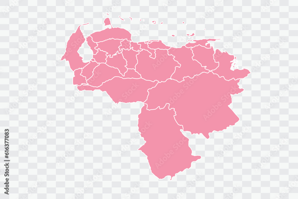 Venezuela Map Rose Color Background quality files png Venezuela Map Rose Color Background quality files png