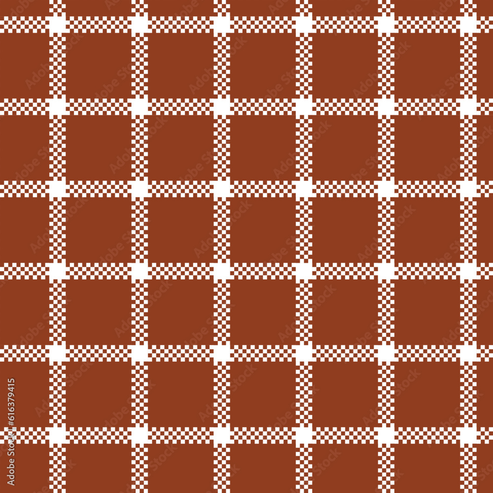 Plaid Pattern Seamless. Scottish Plaid, Template for Design Ornament. Seamless Fabric Texture.