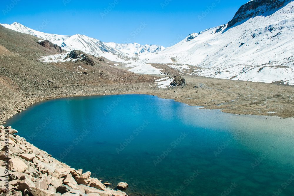 lake in the mountains