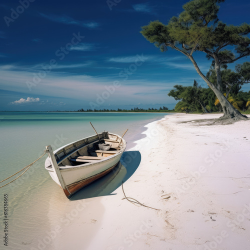 Beautiful aerial view of Maldives and tropical beach . Travel and vacation concept