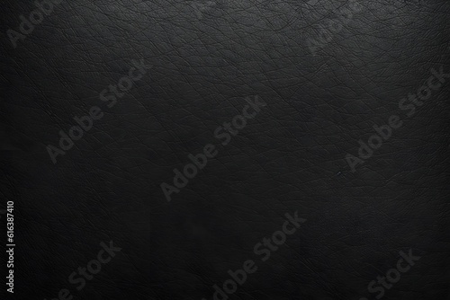 Texture of black leather material and background.