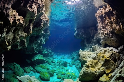 Mystical Underwater Caves Enigmatic Submerged Grottoes