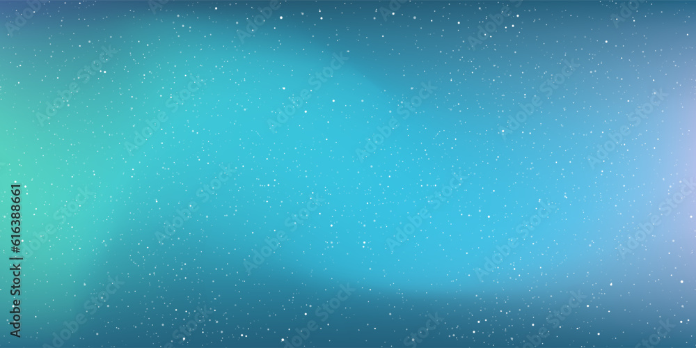 Obraz premium Astrology horizontal star universe background. The night with nebula in the cosmos. Milky way galaxy in the infinity space. Starry night with shiny stars in the gradient sky. Vector illustration.