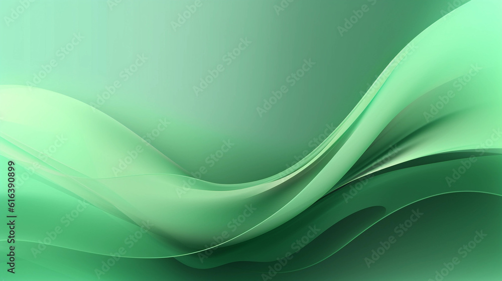 Fototapeta premium green abstract modern background design. use for poster, template on web