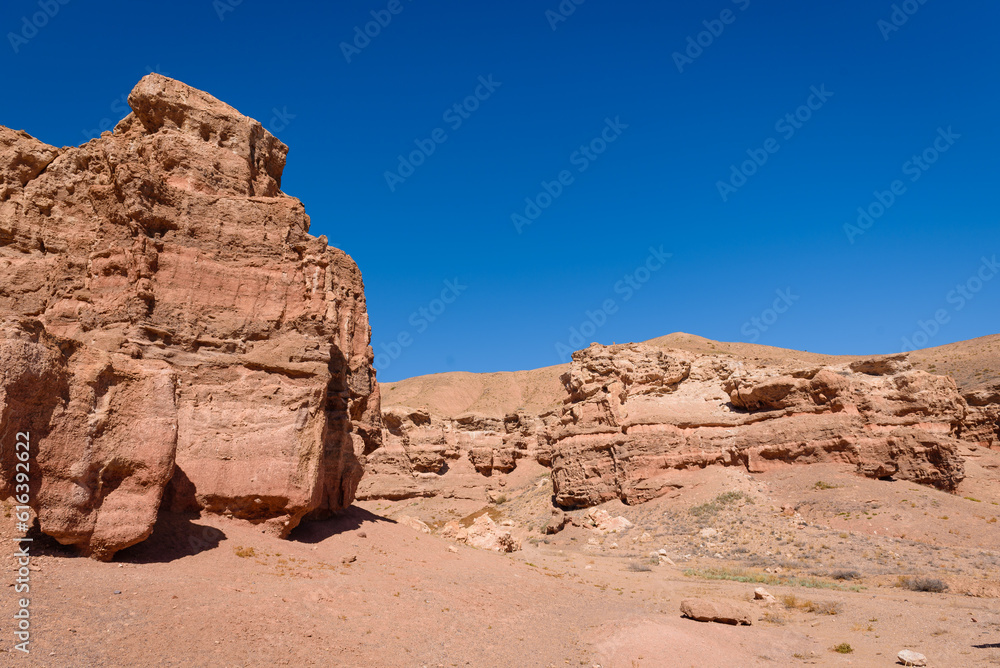 Fototapeta premium summer Charyn canyon Almaty region