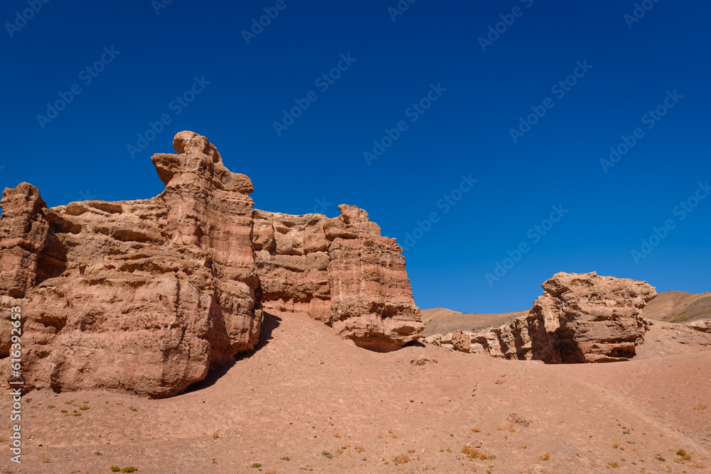 Fototapeta premium summer Charyn canyon Almaty region