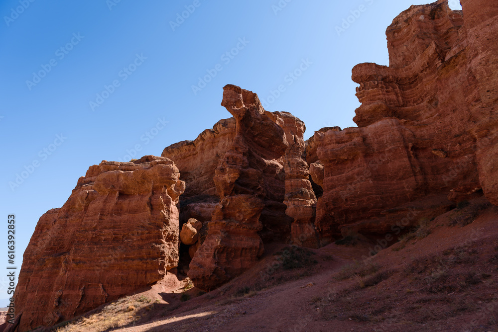Fototapeta premium summer Charyn canyon Almaty region