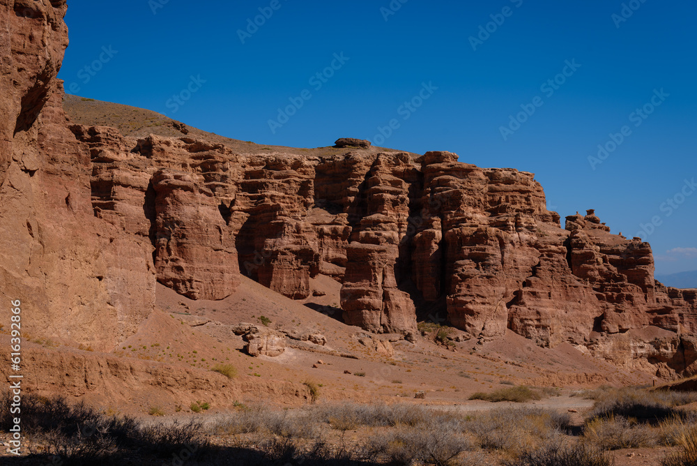 summer Charyn canyon Almaty region