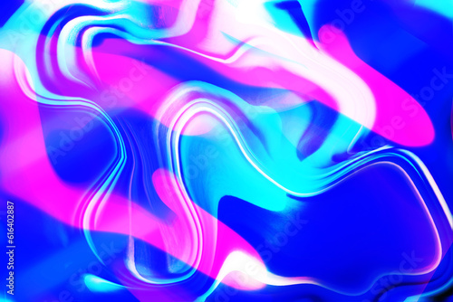 Fototapeta Naklejka Na Ścianę i Meble -  abstract background with a colored dynamic waves blurry background. Illustration suitable for wave design