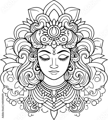 Hindu god maa laxmi images