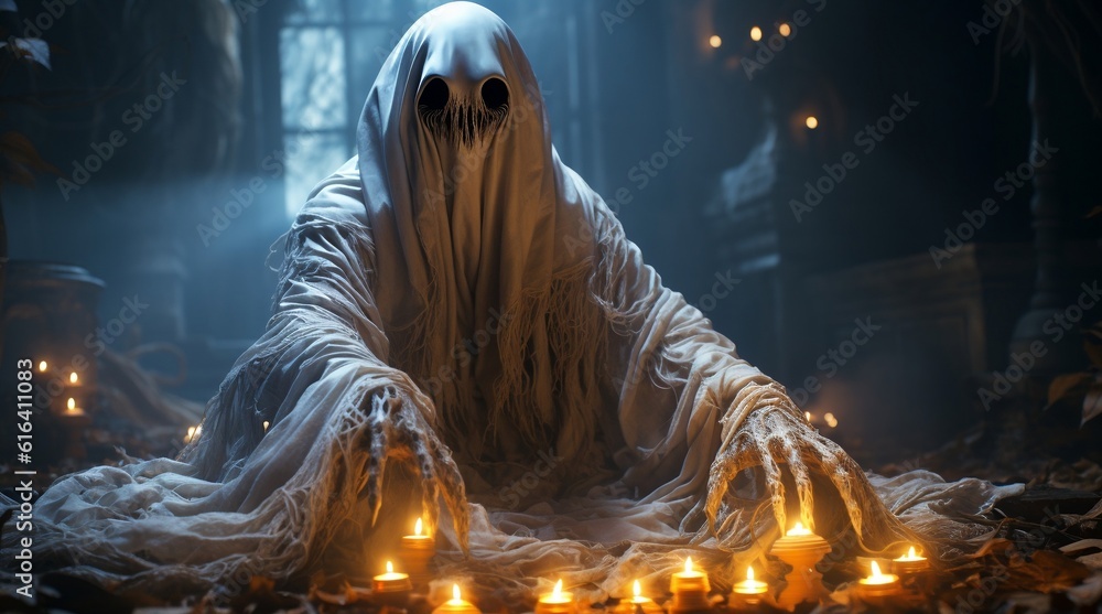Step into the realm of fear and uncertainty, where the veil between the