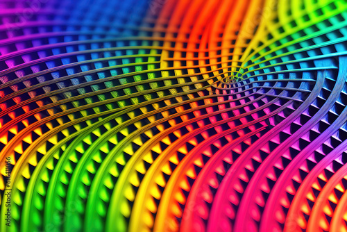 Abstract background with mu...