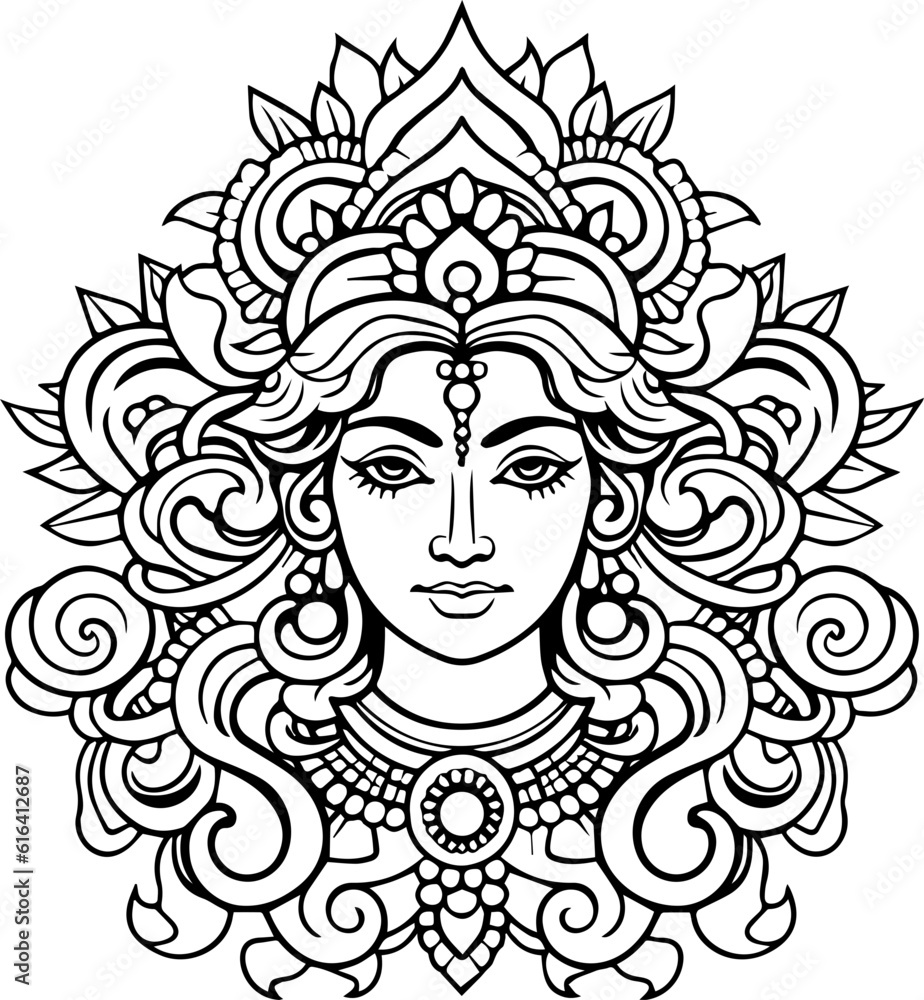 Hindu god maa laxmi images