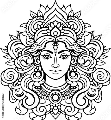 Hindu god maa laxmi images