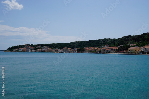 croatian village at the sea