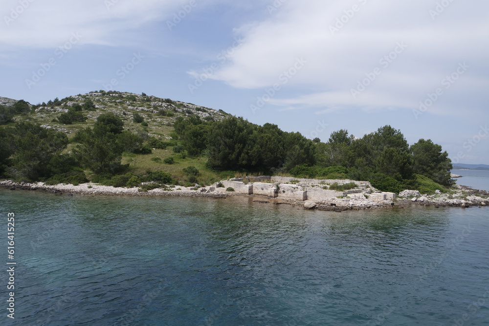 coastal landscape in northern croatia