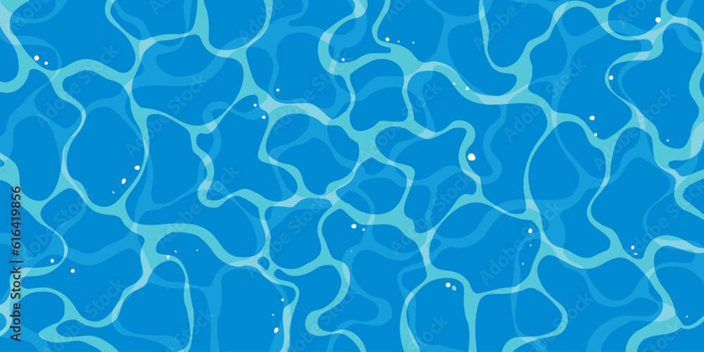 © Nartco - Summer sea poster template. Sea waves abstract backgrounds. Turquoise rippled water texture background. Shining blue water ripple pool abstract vector © Nartco - Summer sea poster template. Sea waves abstract backgrounds. Turquoise rippled water texture background. Shining blue water ripple pool abstract vector