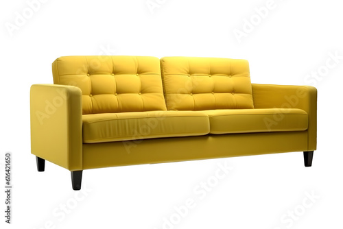 Ai Genarated loveset Yellow sofa 