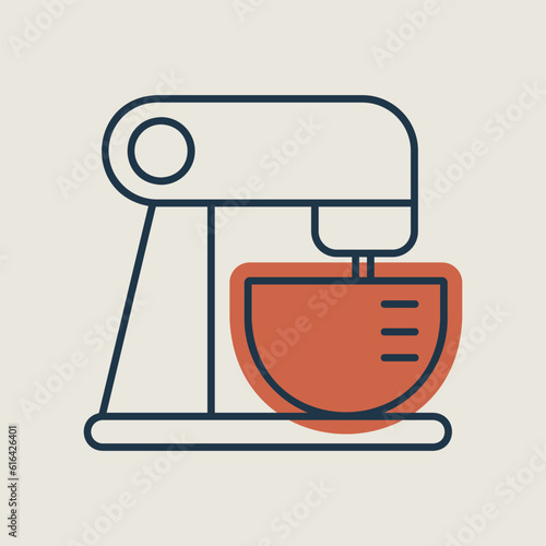 Food processor. Mixing. Electric kitchen appliance