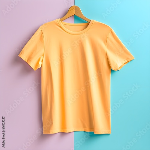 Enhance your branding with high-quality t-shirt mockup photo