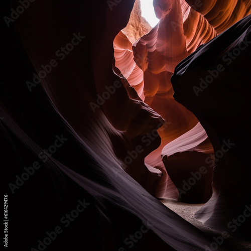 the antelope canyon at the grand canyon