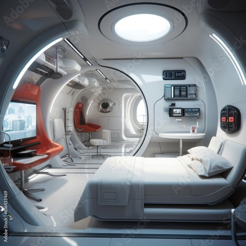 Capsule type apartment, high technology