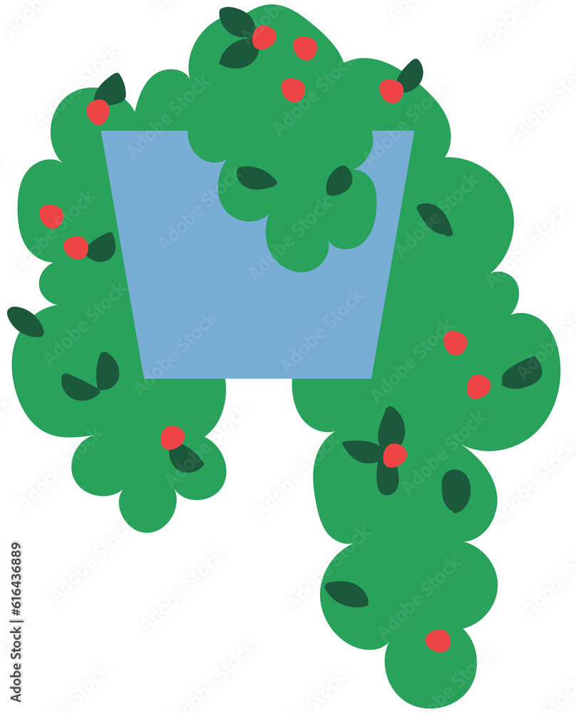 cute nature tree flat icon cute nature tree flat icon