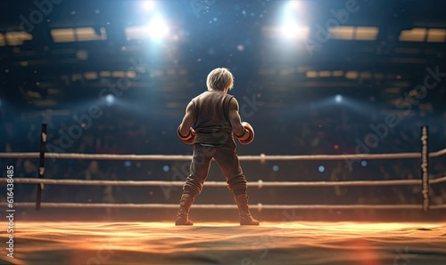 fighter in ring © alvian