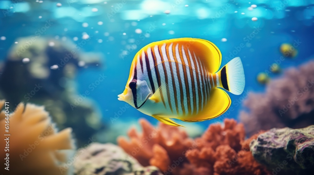 The Elegance of Coral Reef Fish The Elegance of Coral Reef Fish