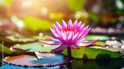 Discovering the Tranquil Beauty of the Lotus Flower's Close-Up Magic.