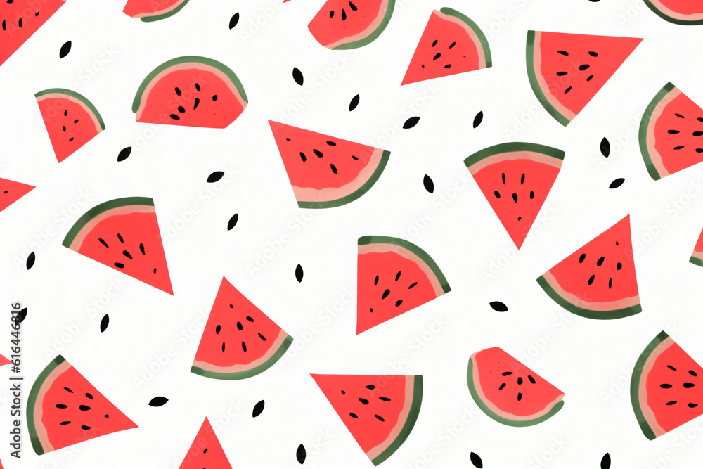 Watermelon based on generative AI Watermelon based on generative AI