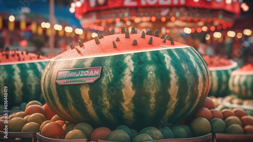 Illustration of World Melon Day photo