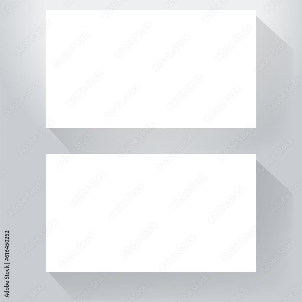  3d mockup business card vector design template
