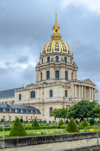 View of the Dome des Invalides in Paris, France © vli86