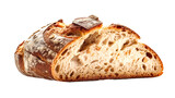 loaf of bread isolated on transparent background 