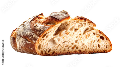 Vászonkép loaf of bread isolated on transparent background