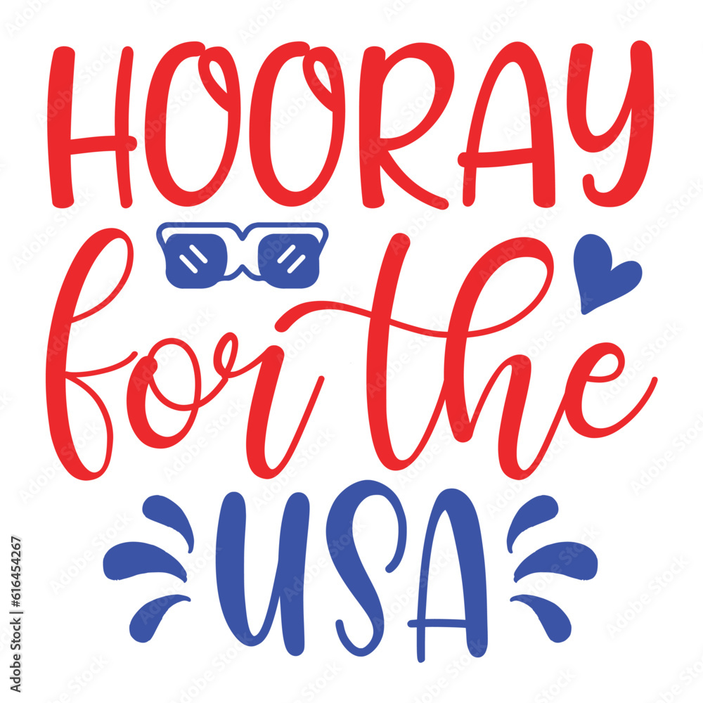 4th July shirt design Print template happy independence day American typography design.