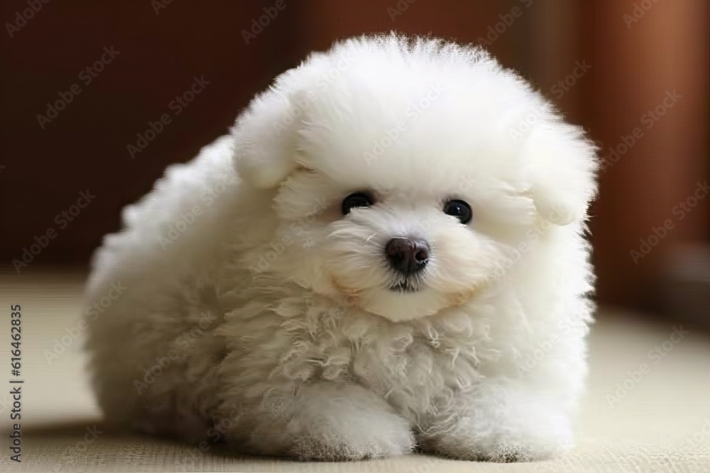 Bichon Frise Dog with Immaculately Groomed Fluffy Hair – Cute and Playful Purebred Canine Pet Bichon Frise Dog with Immaculately Groomed Fluffy Hair – Cute and Playful Purebred Canine Pet