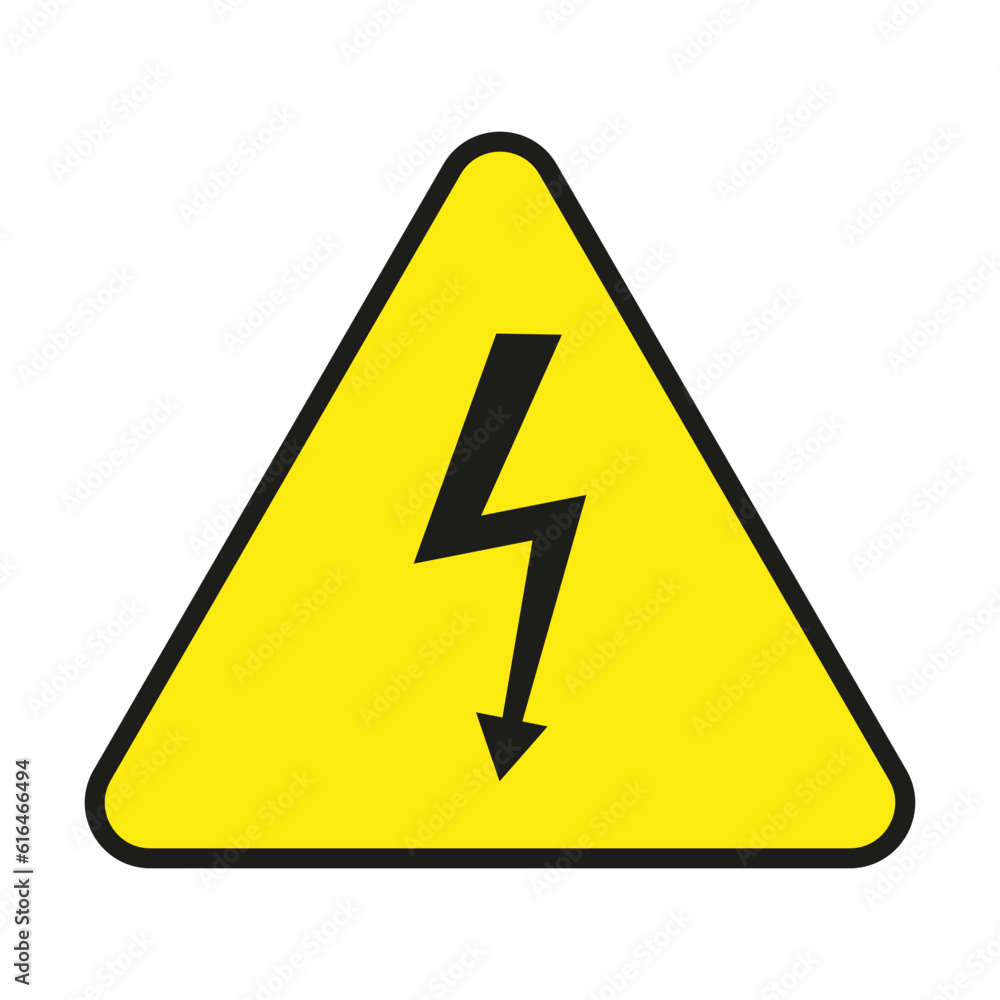 Yellow Warning Sign Yellow Warning Sign