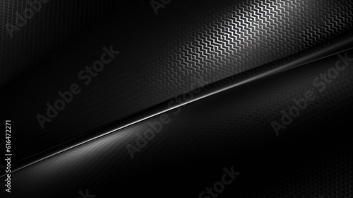 Abstract background dark with carbon fiber texture vector illustration