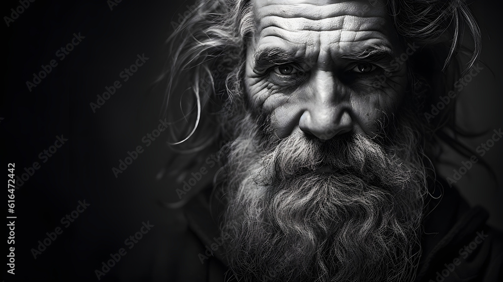 artistic black and white portrait of a contemplative individual, capturing their introspection and emotions artistic black and white portrait of a contemplative individual, capturing their introspection and emotions