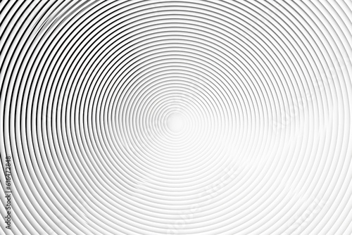 Abstract minimalistic white futuristic background. Ai generated