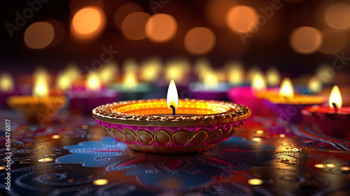 Happy diwali festival