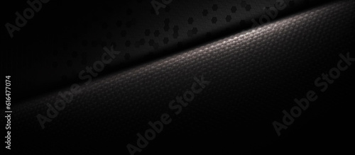 Abstract background dark with carbon fiber texture vector illustration