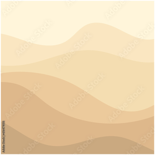 simple abstract sand background with brown color combination, beach desert, book cover, wallpaper, vector