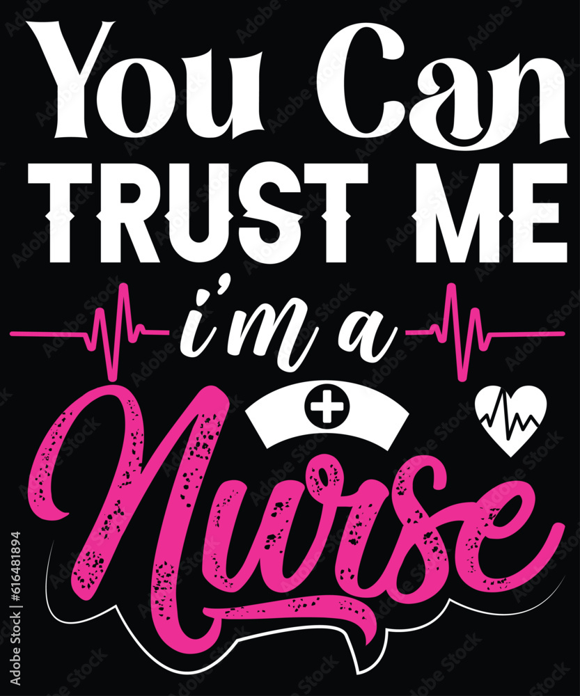 Nursing SVG t-shirt Design