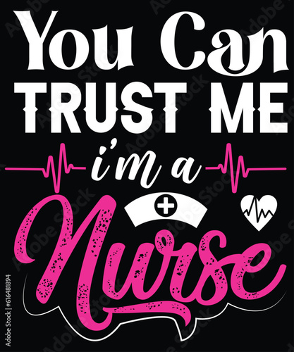 Nursing SVG t-shirt Design